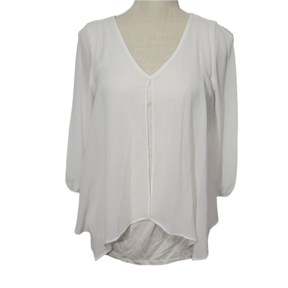 Iz byer open front blouse